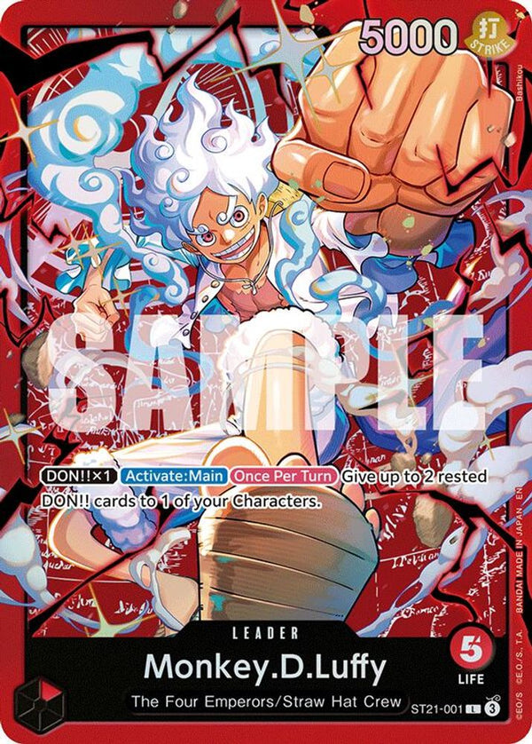 Monkey.D.Luffy (ST31) - ST21-001 - Leader
