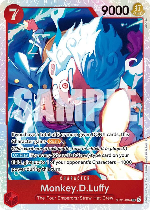 Monkey.D.Luffy (ST31-004) - ST31-004 - Super Rare
