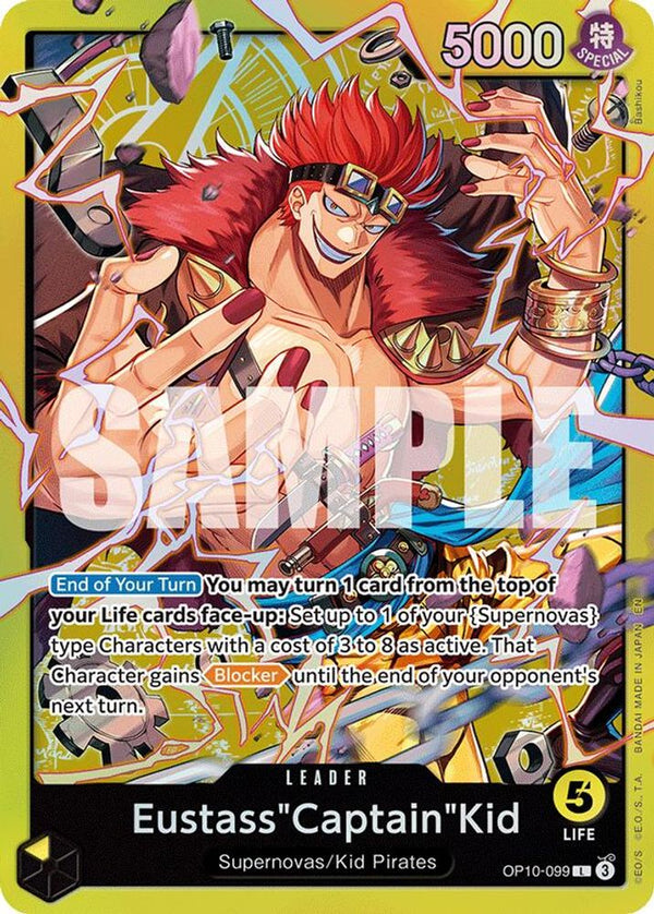 Eustass"Captain"Kid (ST36) - OP10-099 - Leader