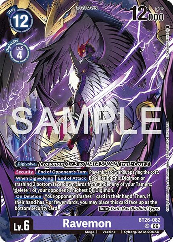 Ravemon - BT26-082 - Super Rare