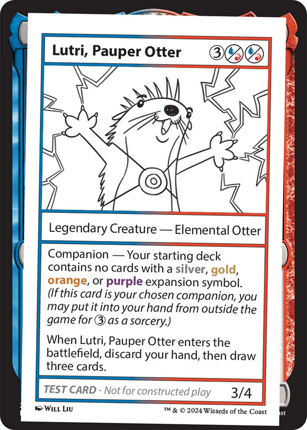Lutri, Pauper Otter - Test Card (MB2)