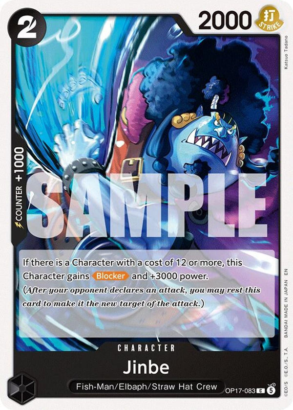 Jinbe (083) - OP17-083 - Common (Pre-Order)
