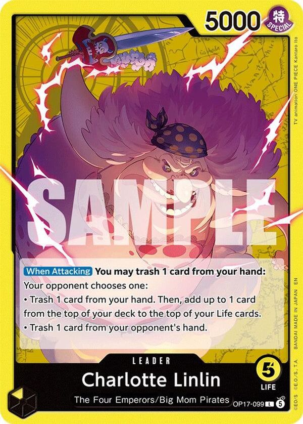 Charlotte Linlin (099) - OP17-099 - Leader (Pre-Order)
