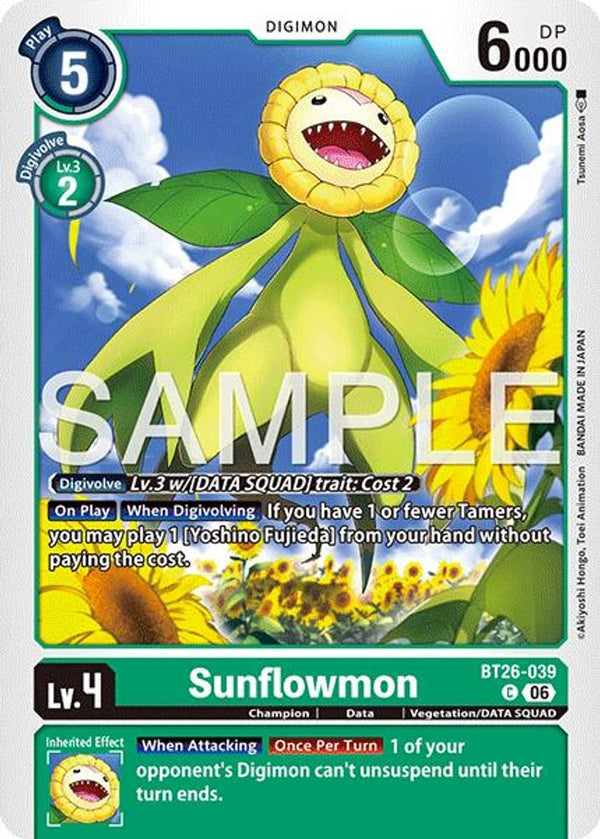 Sunflowmon - BT26-039 - Common