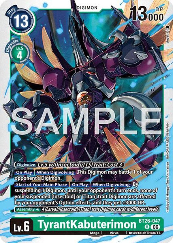 TyrantKabuterimon - BT26-047 - Rare