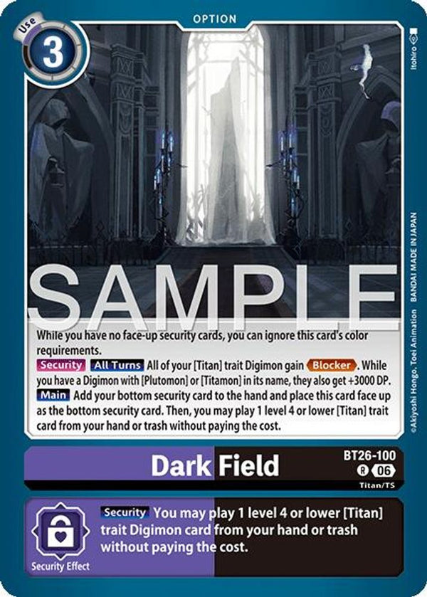 Dark Field - BT26-100 - Rare