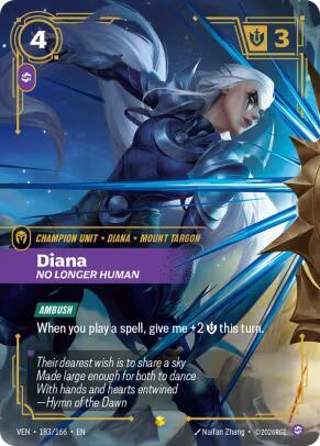 Diana, No Longer Human (Overnumbered) - 183/166 - Epic