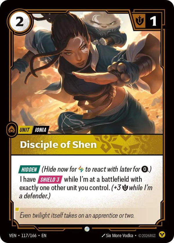 Disciple of Shen - 117/166 - Common
