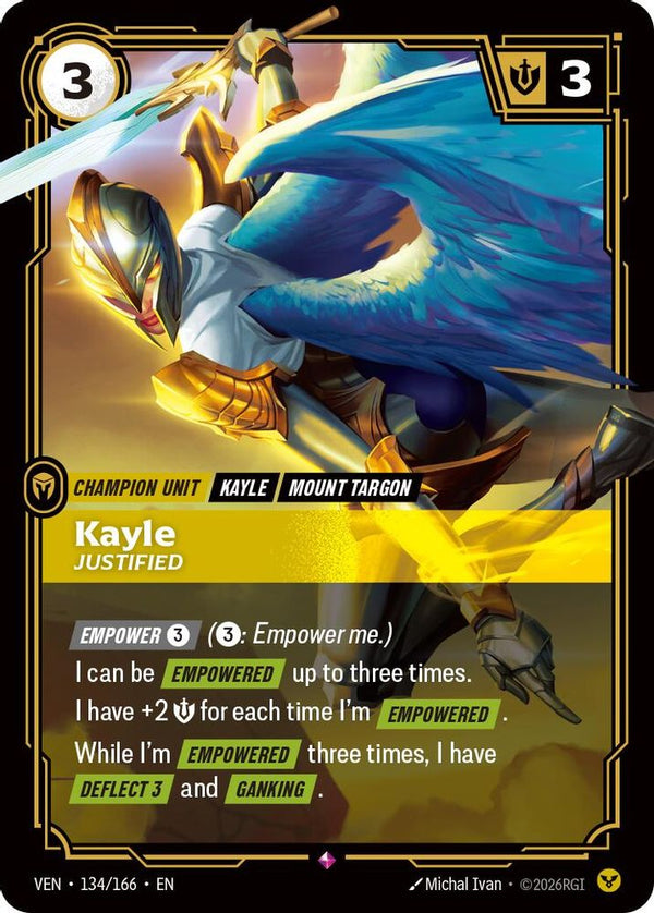 Kayle, Justified - 134/166 - Rare