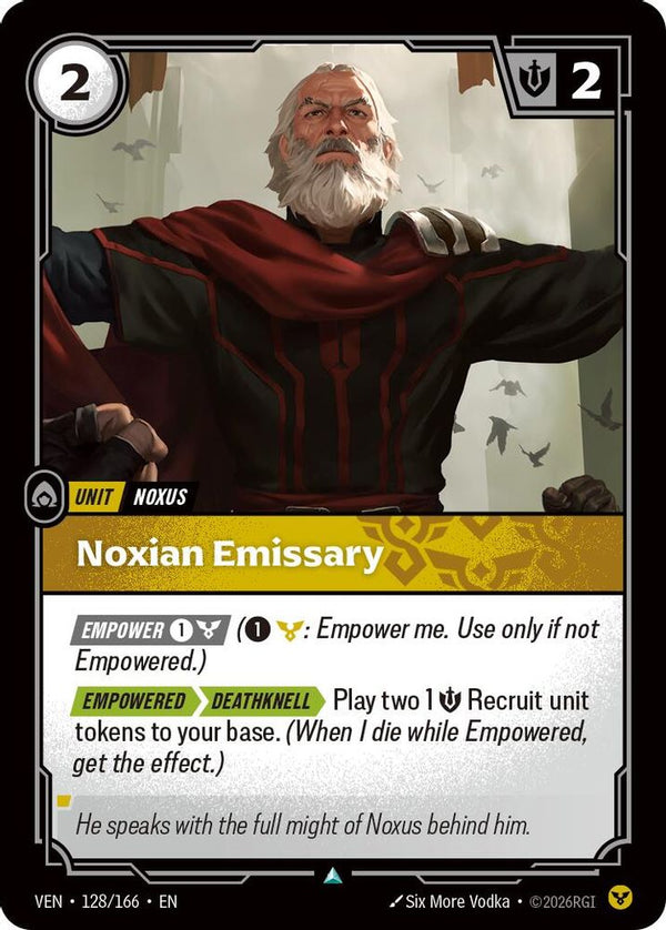 Noxian Emissary - 128/166 - Uncommon