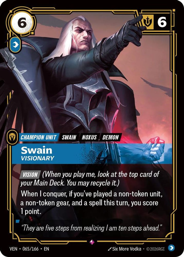 Swain, Visionary - 065/166 - Rare