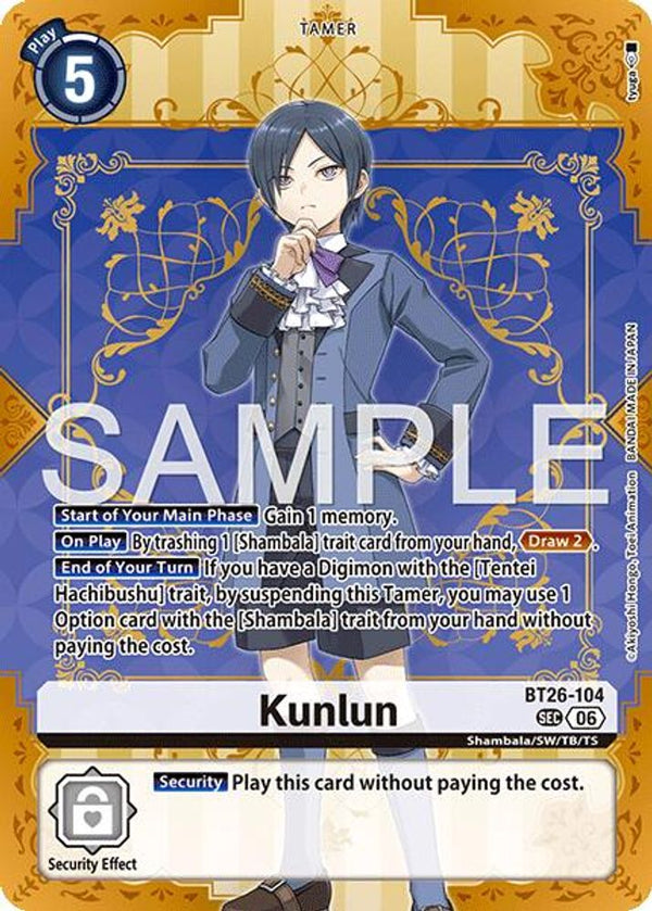 Kunlun - BT26-104 - Secret Rare