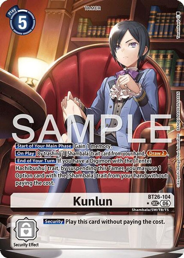Kunlun (Alternate Art) - BT26-104 - Secret Rare