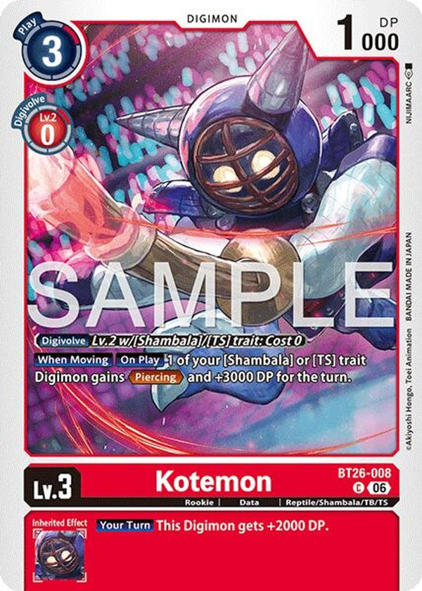 Kotemon - BT26-008 - Common