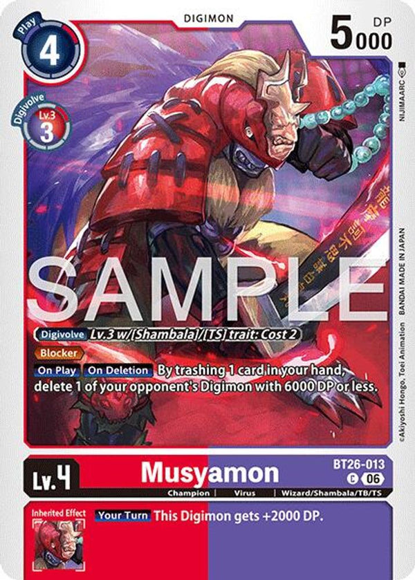 Musyamon - BT26-013 - Common