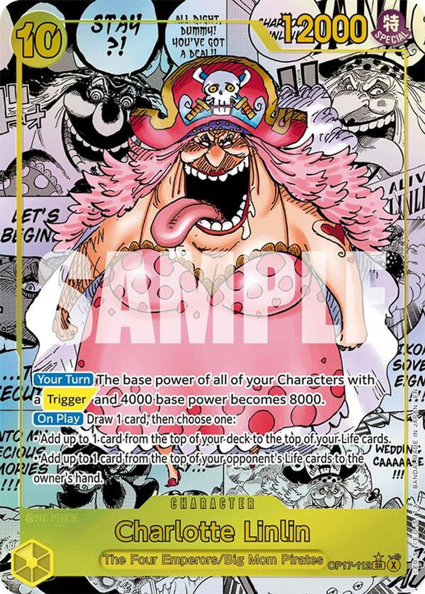 Charlotte Linlin (112) (Manga) - OP17-112 - Super Rare