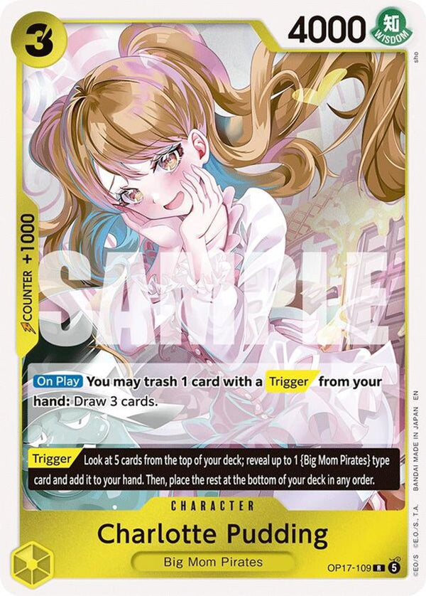 Charlotte Pudding - OP17-109 - Rare (Pre-Order)