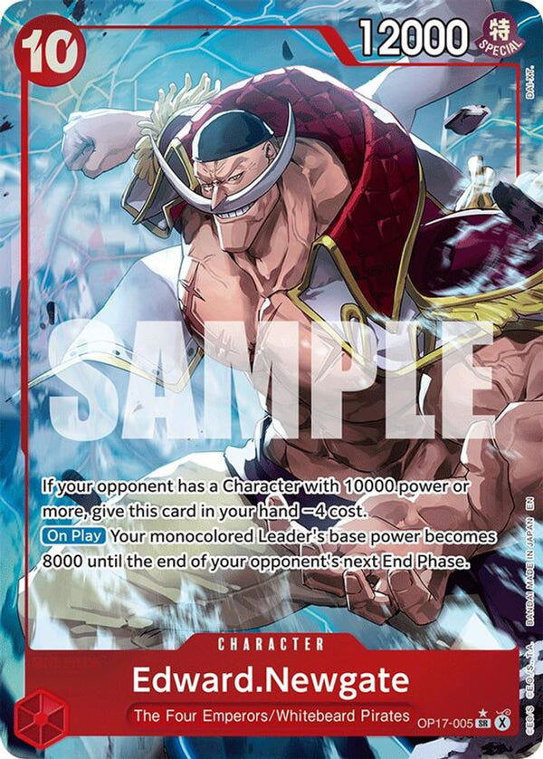 Edward.Newgate (005) (Alternate Art) - OP17-005 - Super Rare