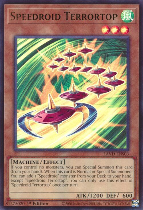 Speedroid Terrortop (UR) - LAVD-ENS03 - Ultra Rare - 1st Edition
