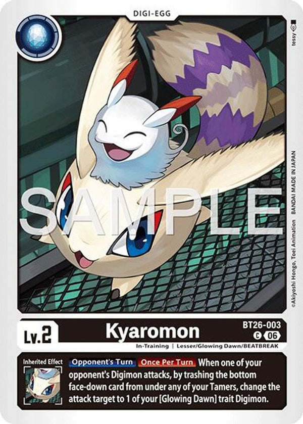 Kyaromon - BT26-003 - Common