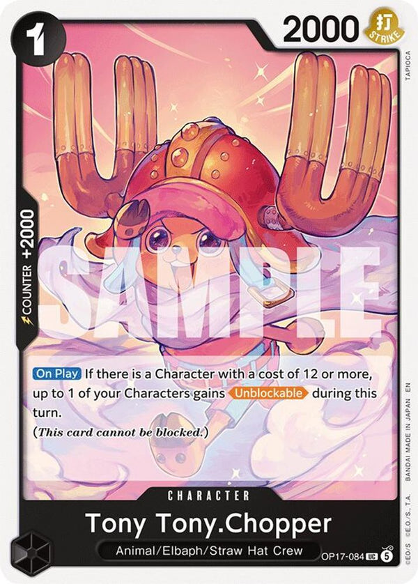 Tony Tony.Chopper - OP17-084 - Uncommon (Pre-Order)