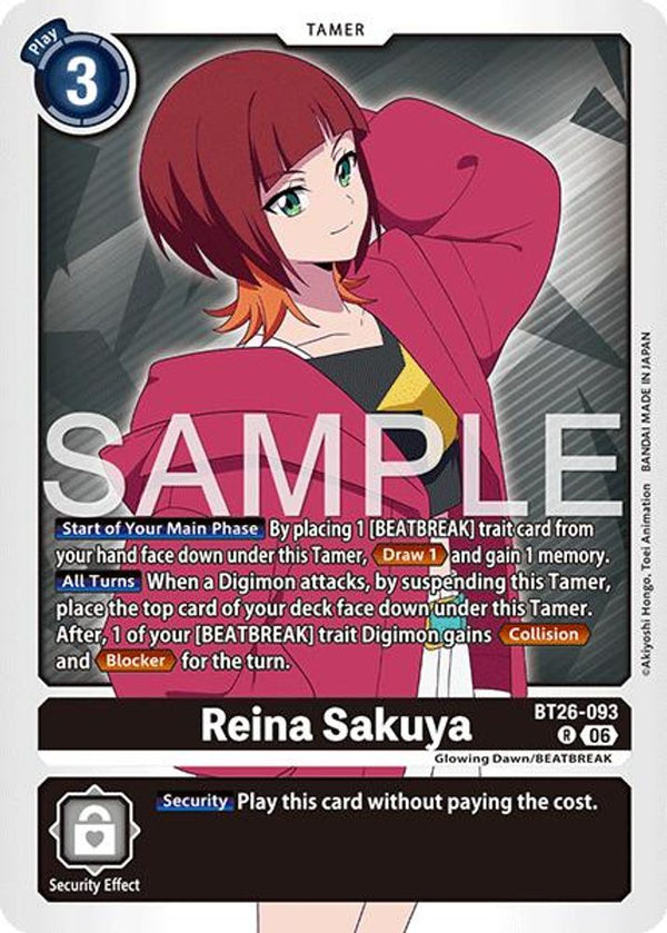 Reina Sakuya - BT26-093 - Rare