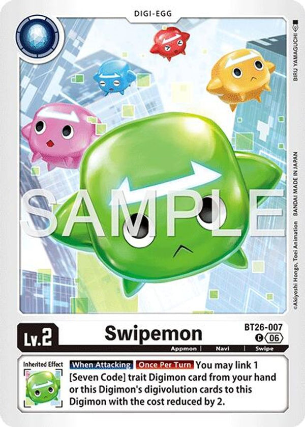 Swipemon - BT26-007 - Common