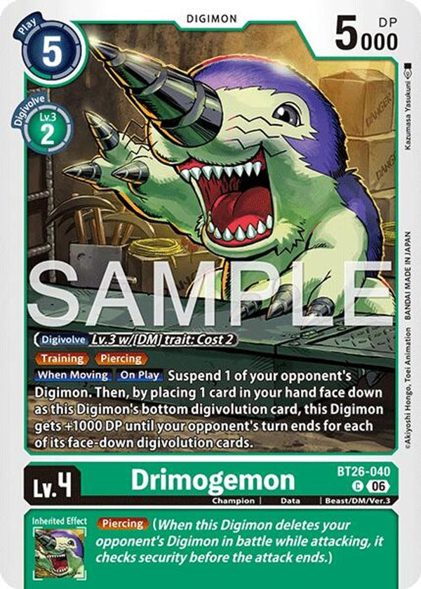 Drimogemon - BT26-040 - Common