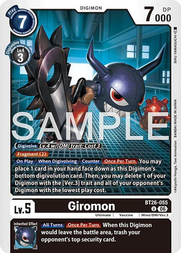 Giromon - BT26-055 - Uncommon