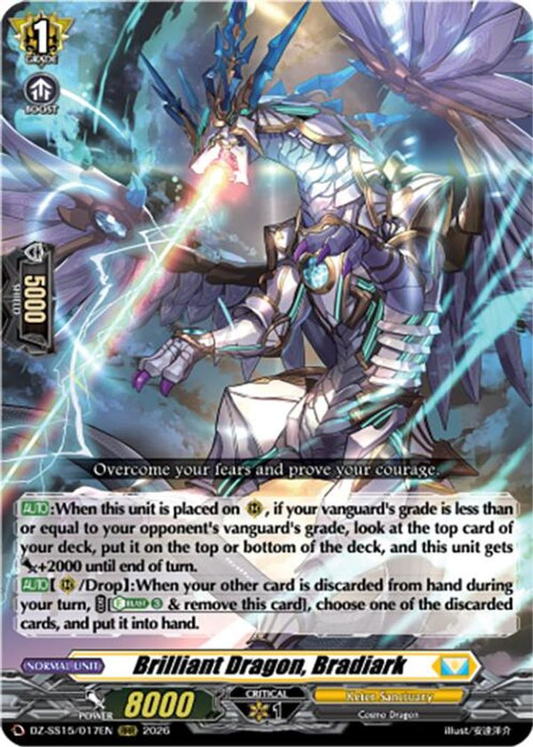 Brilliant Dragon, Bradiark - DZ-SS15/017EN - Triple Rare