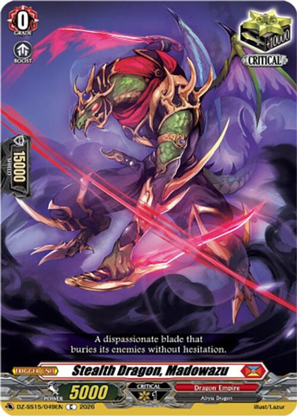Stealth Dragon, Madowazu - DZ-SS15/049EN - Common