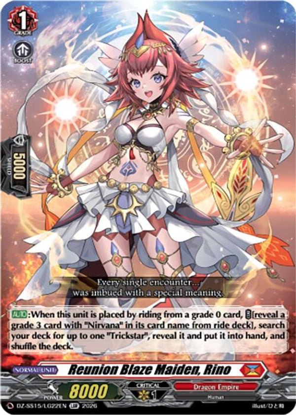 Reunion Blaze Maiden, Rino - DZ-SS15/LG22EN - LGR