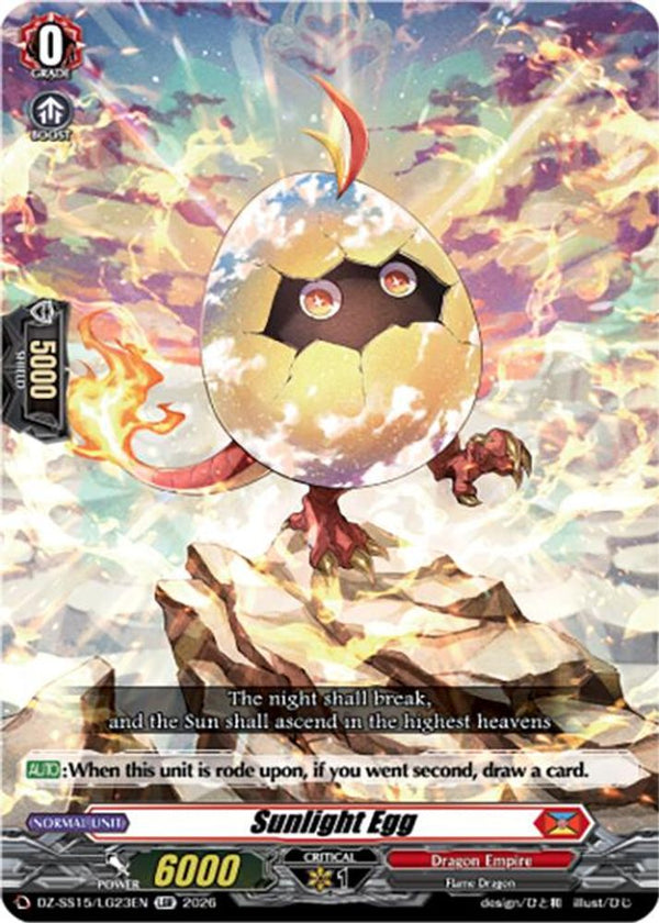 Sunlight Egg - DZ-SS15/LG23EN - LGR