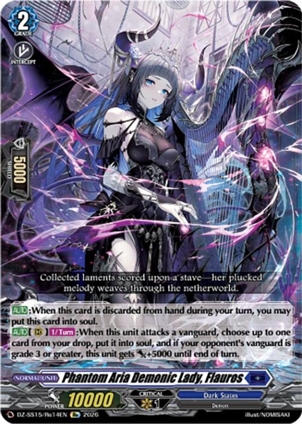 Phantom Aria Demonic Lady, Flauros - DZ-SS15/Re14EN - Special Reprint