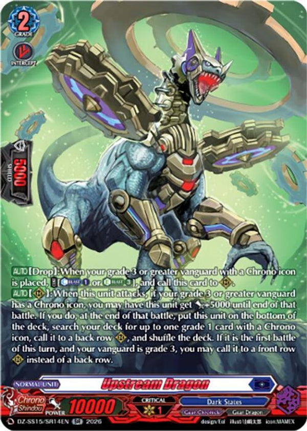 Upstream Dragon (SR) - DZ-SS15/SR14EN - Silver Rare