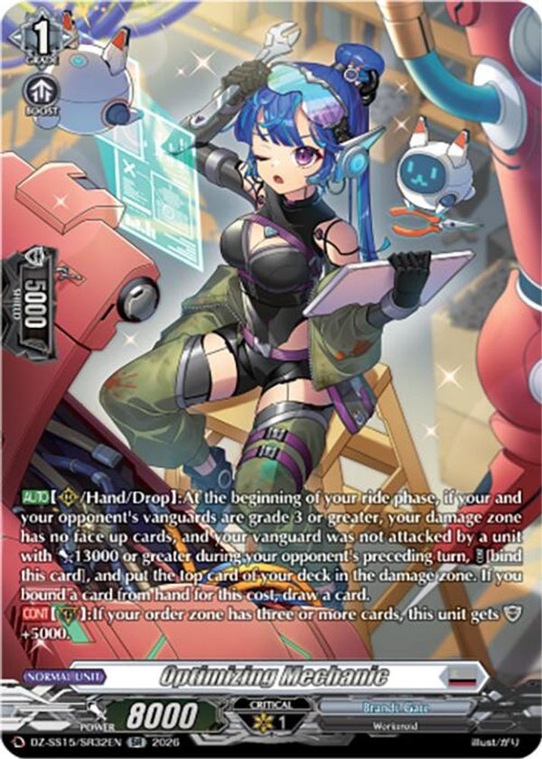 Optimizing Mechanic (SR) - DZ-SS15/SR32EN - Silver Rare