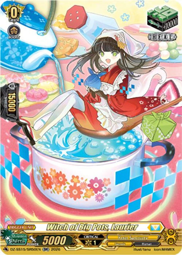 Witch of Big Pots, Laurier (SR) - DZ-SS15/SR50EN - Silver Rare