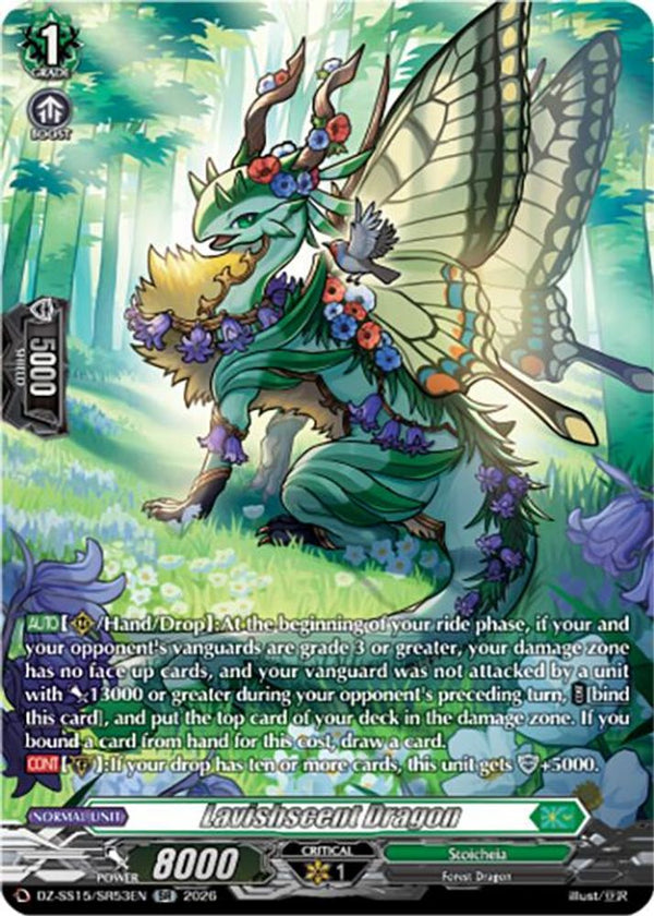 Lavishscent Dragon (SR) - DZ-SS15/SR53EN - Silver Rare