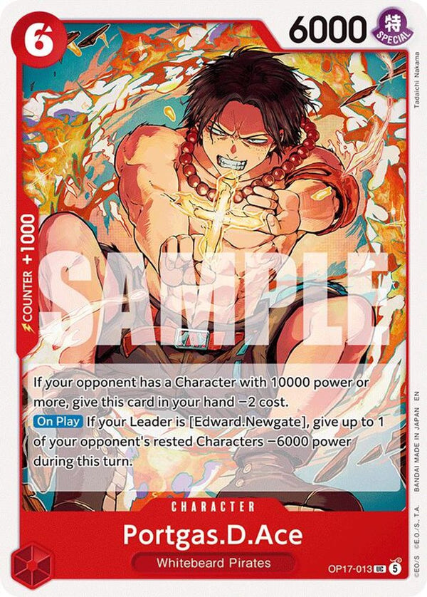 Portgas.D.Ace - OP17-013 - Uncommon (Pre-Order)