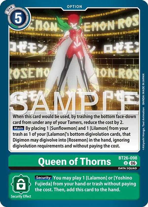 Queen of Thorns - BT26-098 - Uncommon