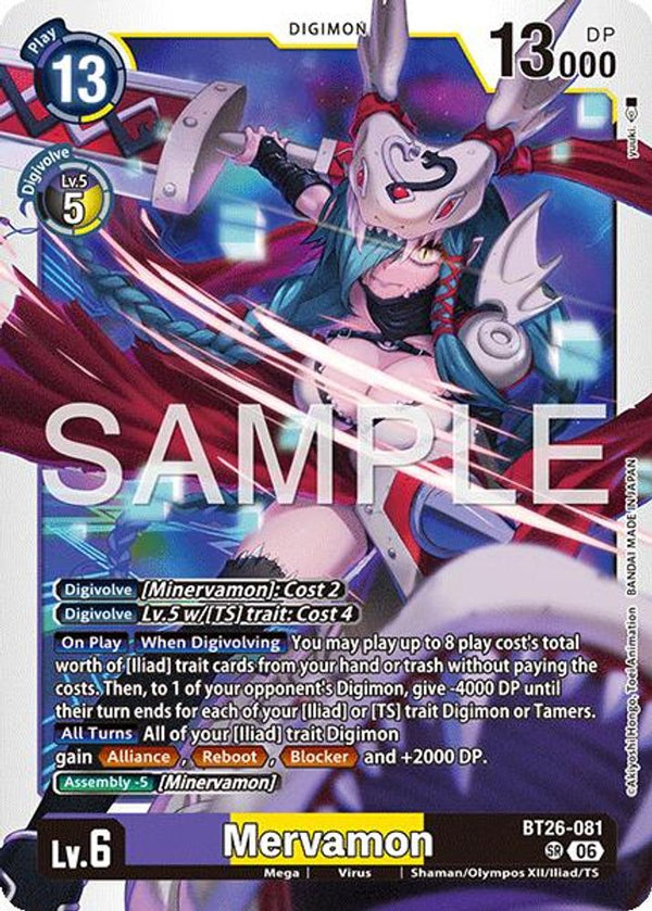 Mervamon - BT26-081 - Super Rare