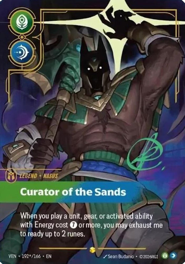 Nasus - Curator of the Sands (Signature) - 192*/166 - Showcase