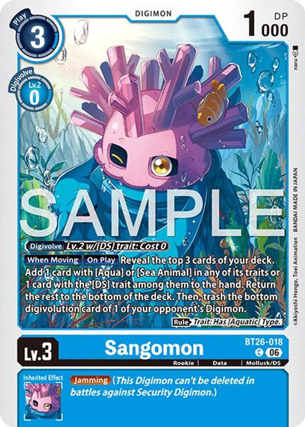 Sangomon - BT26-018 - Common