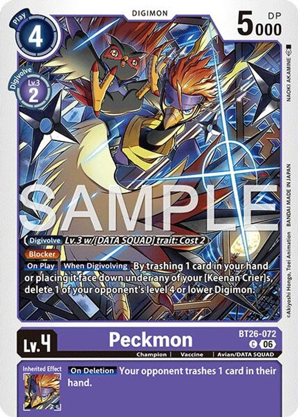 Peckmon - BT26-072 - Common