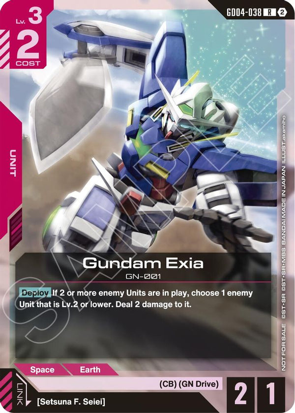 Gundam Exia (GD04-038) (Event Pack 02) - GD04-038 - Rare