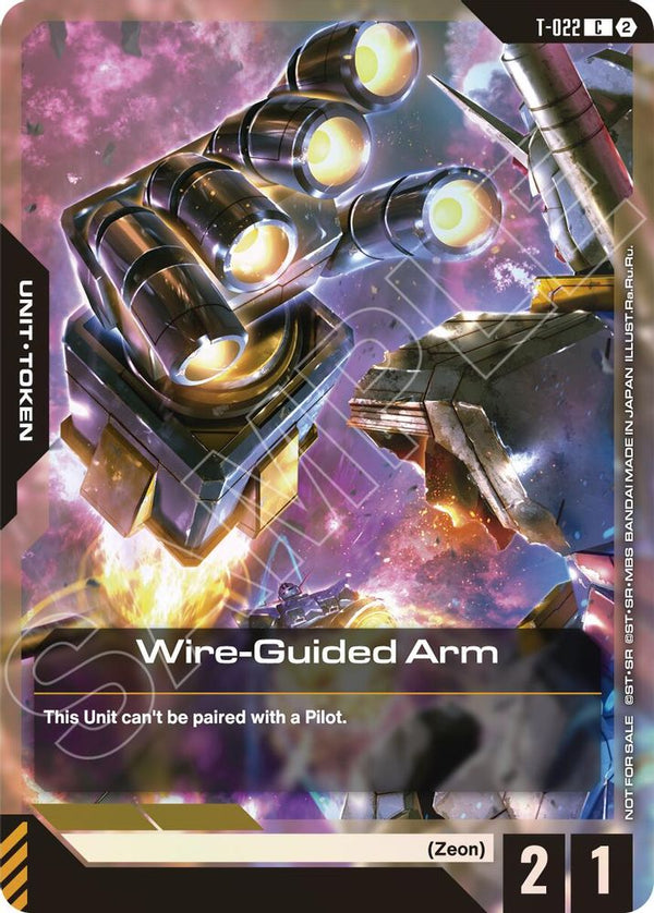 Wire-Guided Arm (T-022) Token (Right Hand) (World Championship Regionals 26-27 Season 2) - T-022 - Common