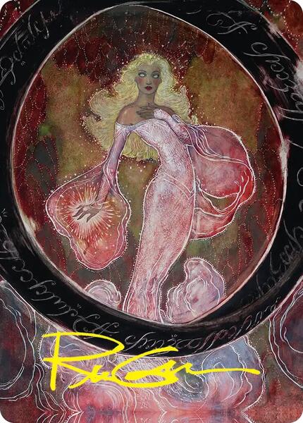 Galadriel's Dismissal Art Card (Gold-Stamped Signature) (AHOB)