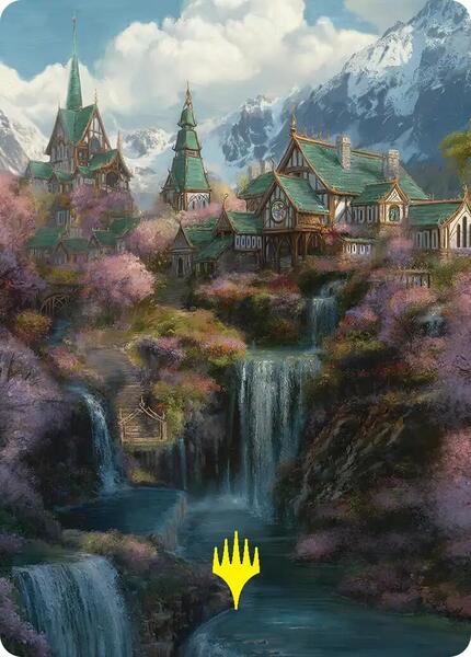 Rivendell Art Card (Gold-Stamped) (AHOB)