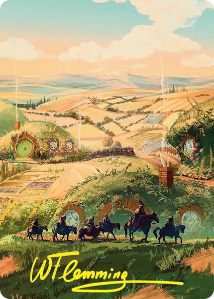 Plains Art Card (Gold-Stamped Signature) (AHOB)