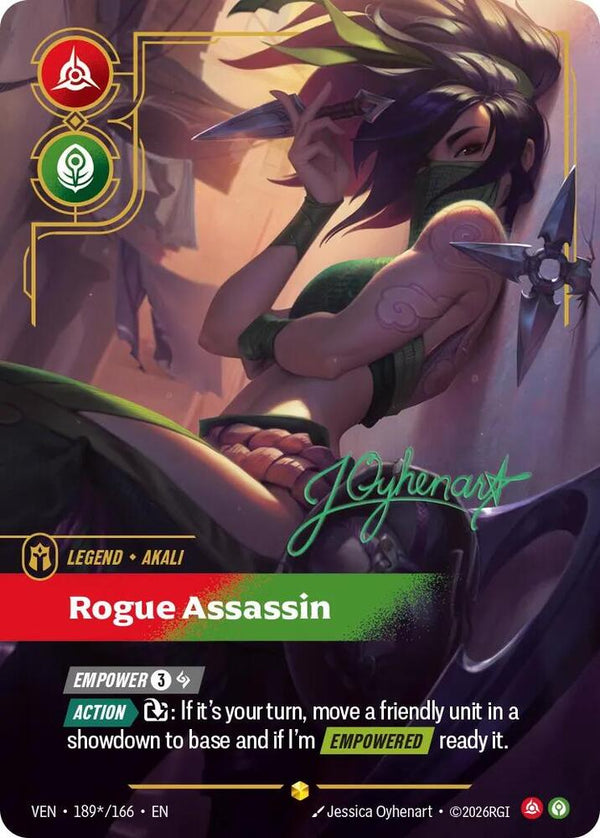 Akali - Rogue Assassin (Signature) - 189*/166 - Showcase